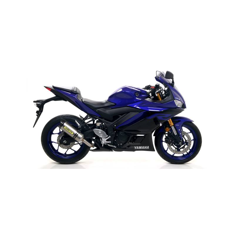 Silencieux Yamaha YZF-R3 2019-2020 / Arrow Thunder embout carbone