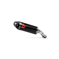 SILENCIEUX AKRAPOVIC POUR KAWASAKI ZX-6R 09-18 / ZX6R 636 - CARBONE