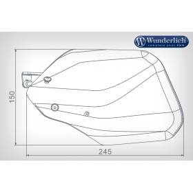 Protège-mains BMW G310R / G310GS - Wunderlich Transparent