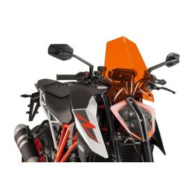 Bulle orange KTM 1290 Superduke R 2020 - Puig 9692T