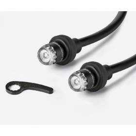 RIZOMA FR155B Feu clignotant à LED CLUB S 3 fonctions en aluminium