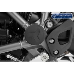 Kit capuchons de cadre BMW R1200GS/R1250GS / Wunderlich Noir - 42742-102