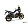 Silencieux noir Honda CRF1100L Africa Twin - HP Corse HOSPS1100C-AB