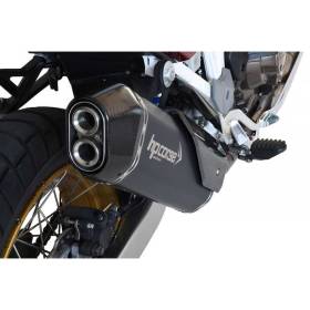 Silencieux noir Honda CRF1100L Africa Twin - HP Corse HOSPS1100C-AB