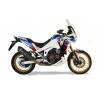 Silencieux noir Honda CRF1100L Africa Twin - HP Corse HOSPS1100C-AB