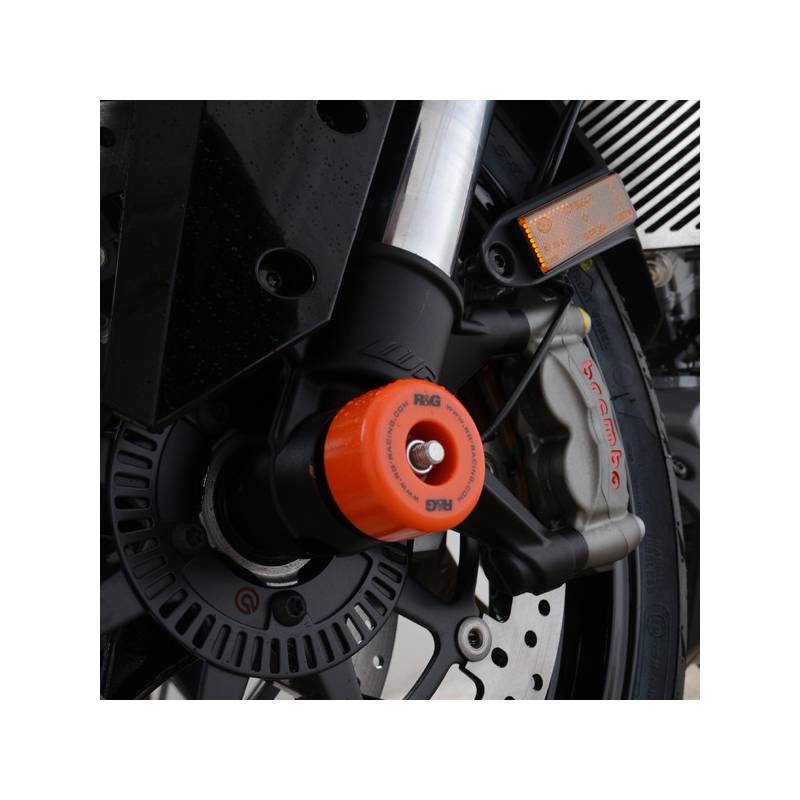 Protection fourche RG Racing FP0138OR moto KTM