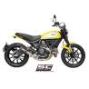 Silencieux Ducati Scrambler 800 - SC Project CRT Carbone