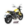 Silencieux Ducati Scrambler 800 - SC Project CRT Carbone