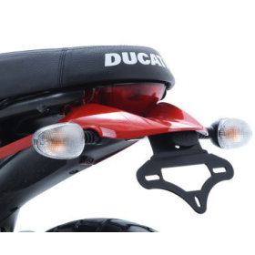 Support de plaque Ducati Scrambler 800 - RG Racing - LP0177BK