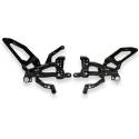 Commandes reculées Ducati Streetfighter V4 - CNC Racing Black