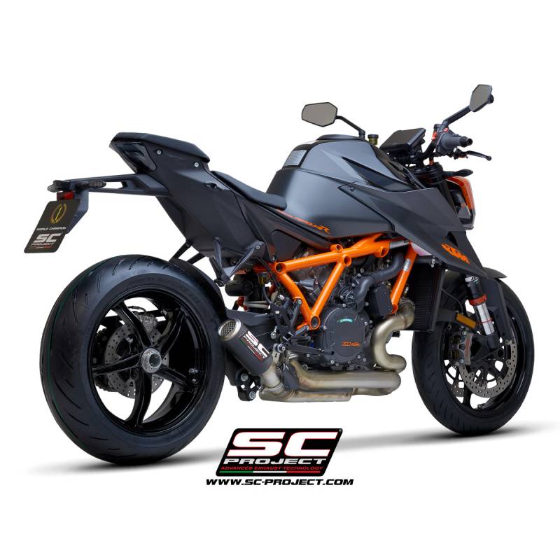 Silencieux CR-T KTM 1290 Superduke R 2020 - SC Project Carbone - KTM16-38CR