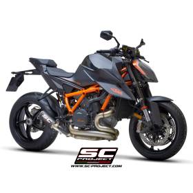 Silencieux CR-T KTM 1290 Superduke R 2020 - SC Project Carbone - KTM16-38CR