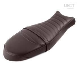 Selle cuir BMW R Nine T - Unit Garage 1654 marron