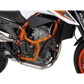 Protection moteur KTM 890 Duke R - Hepco-Becker Crashbar orange