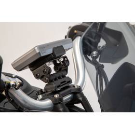 Support GPS pour Cockpit Moto-Guzzi V85TT - SW Motech - GPS.17.646.10100/B