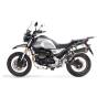 Silencieux Moto-Guzzi V85TT - Remus Black Hawk Inox Noir