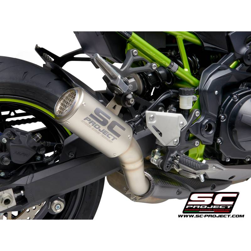 Silencieux titane Kawasaki Z900 / CR-T SC Project K34-T36TR