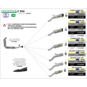 Silencieux aluminium Kawasaki Z900 - Thunder Arrow 71912AK