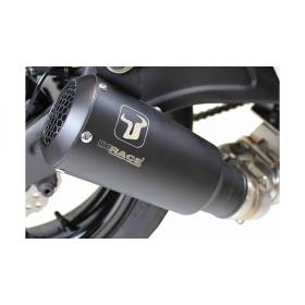 Silencieux inox noir Kawasaki Z900 / Ixrace MK2 Black