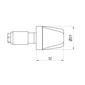 EMBOUTS DE GUIDON CNC RACING CM236