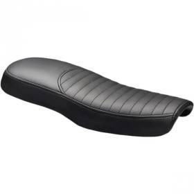 SELLE SCRAMBLER C.RACER BLACK L : 60cms - PESCRF7-BLL-B