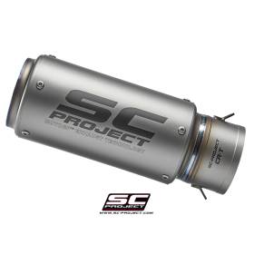 Silencieux universel Spark Moto-GP inox coté droit Ø 60 mm - Pièces  Echappement sur La Bécanerie