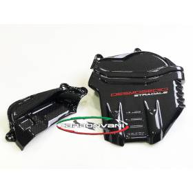 KIT DE COUVERCLE CYLINDRES CARBONE DUCATI STREETFIGHTER V4 - CARBONVANI