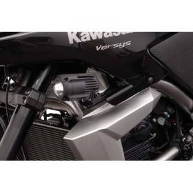 Support pour feux additionnels Kawasaki Versys 650 10-14 / SW MOTECH Noir 