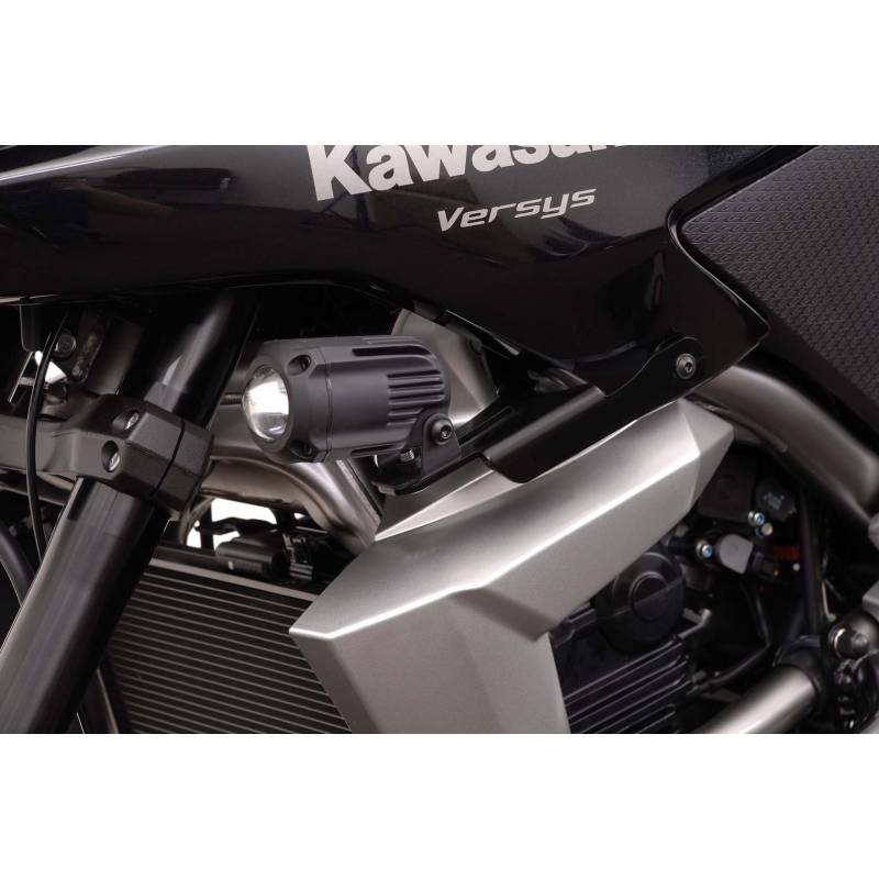 Support pour feux additionnels Kawasaki Versys 650 10-14 / SW MOTECH Noir 