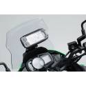 Support GPS pour cockpit Kawasaki Versys-X300 ABS - SW MOTECH Noir