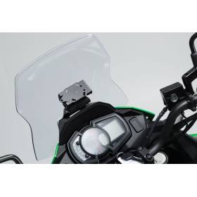 Support GPS pour cockpit Kawasaki Versys-X300 ABS - SW MOTECH GPS.08.875.10000/B