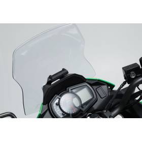 Support GPS pour cockpit Kawasaki Versys-X300 ABS - SW MOTECH GPS.08.875.10000/B