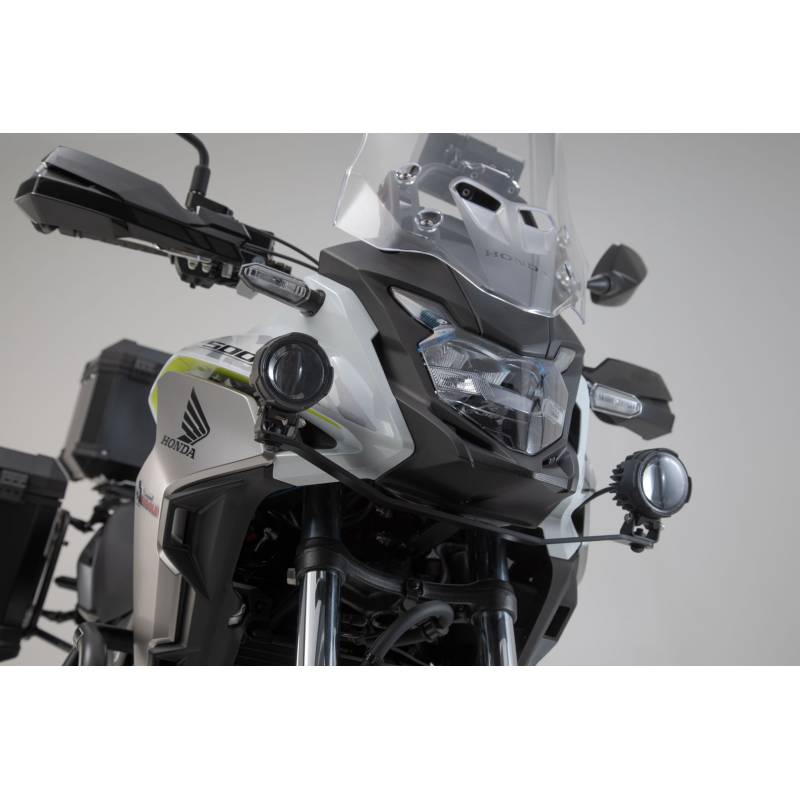 Support pour feux additionnels Honda CB500X - SW MOTECH Noir