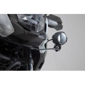 Support pour feux additionnels Honda CB500X - SW MOTECH Noir