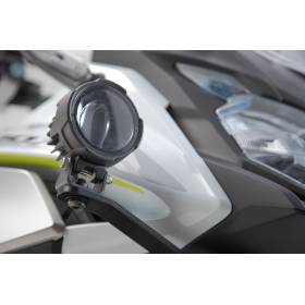 Support pour feux additionnels Honda CB500X - SW MOTECH Noir