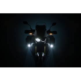 Kit de feux longue portée Honda CB500X - SW MOTECH EVO Noir