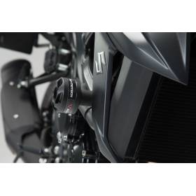 Kit de patins de cadre Yamaha MT-03 /Suzuki GSX-S750 - SW MOTECH STP.06.627.10001/B