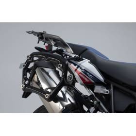 SW MOTECH Supports latéraux PRO - Version off-road Noir. Honda CRF1000L Africa Twin (15-17).