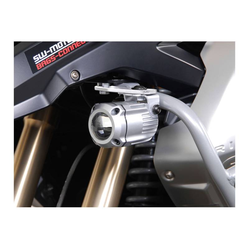 SW MOTECH Supports pour feux additionnels Gris. BMW R 1200 GS (08-12).