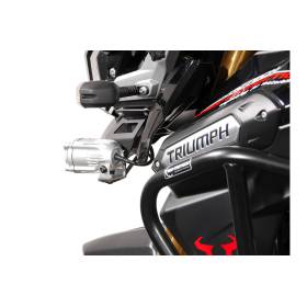 SW MOTECH Supports pour feux additionnels Noir. Triumph Tiger 1200 Explorer (11-15).