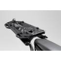 SW MOTECH Platine d\'adaptation pour porte-bagage STREET-RACK Pour Givi/Kappa avec Monolock. Noir.