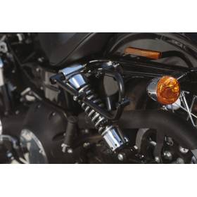 SW MOTECH Legend Gear set sacoches latérales et supports Harley Davidson Dyna Low Rider, Street Bob (09-).