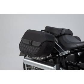 SW MOTECH Système de sacoches latérales LH Legend Gear  Harley-Davidson Softail Fat Boy (17-).