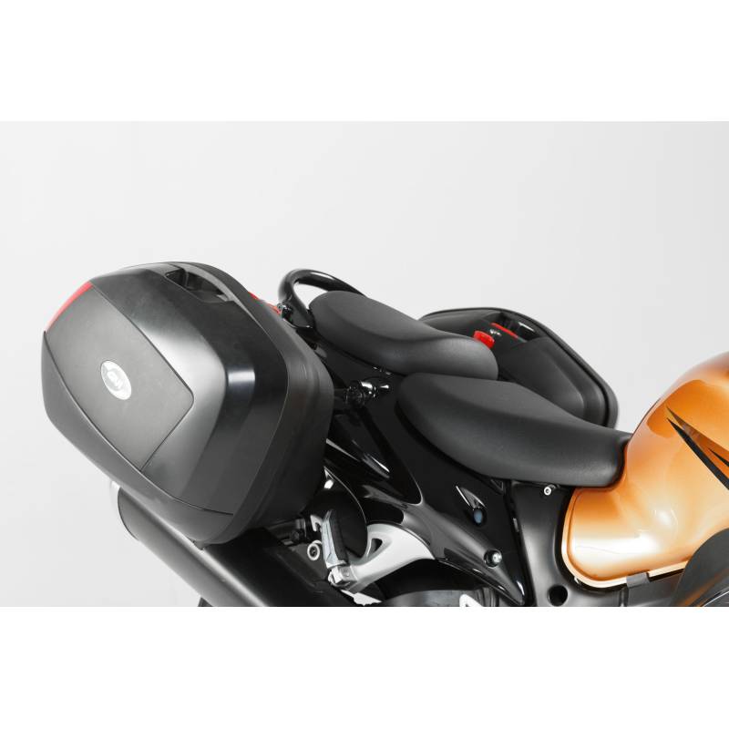 SW MOTECH Support profilé EVO pour valises latérales Noir. Suzuki GSX 1300 R Hayabusa (08-).