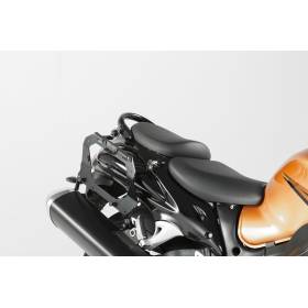 SW MOTECH Support profilé EVO pour valises latérales Noir. Suzuki GSX 1300 R Hayabusa (08-).