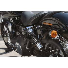 SW MOTECH Legend Gear set sacoches et supports-Black Edition Harley Davidson Dyna Low Rider, Street Bob.