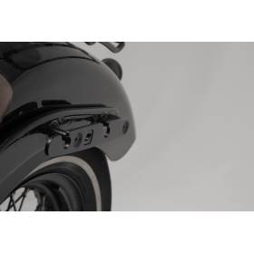 SW MOTECH Support latéral SLH gauche Harley-Davidson Softail Slim (12-17).