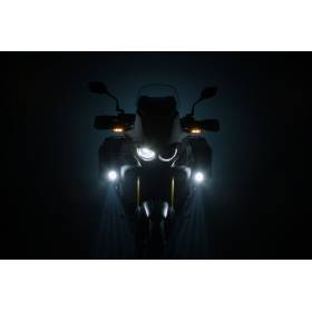 SW MOTECH EVO Kit de feux longue portée Noir. Honda CB500X (13-18).