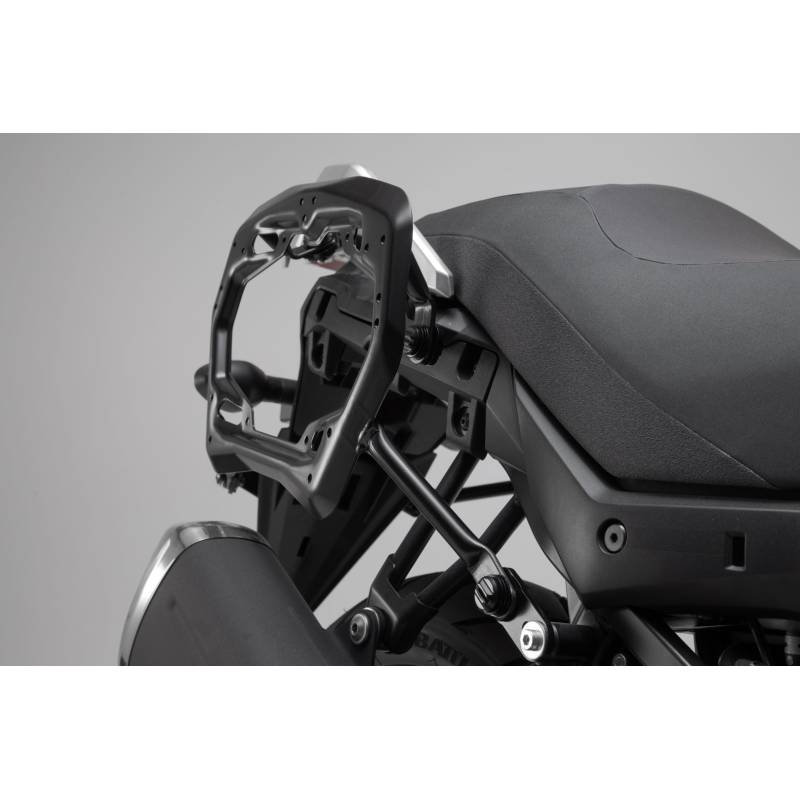 SW MOTECH Supports latéraux PRO Noir. Suzuki DL 650 (17-).