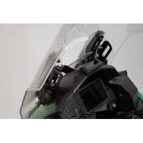 SW MOTECH Support GPS pour cockpit Noir. Kawasaki Versys 1000 (18-).